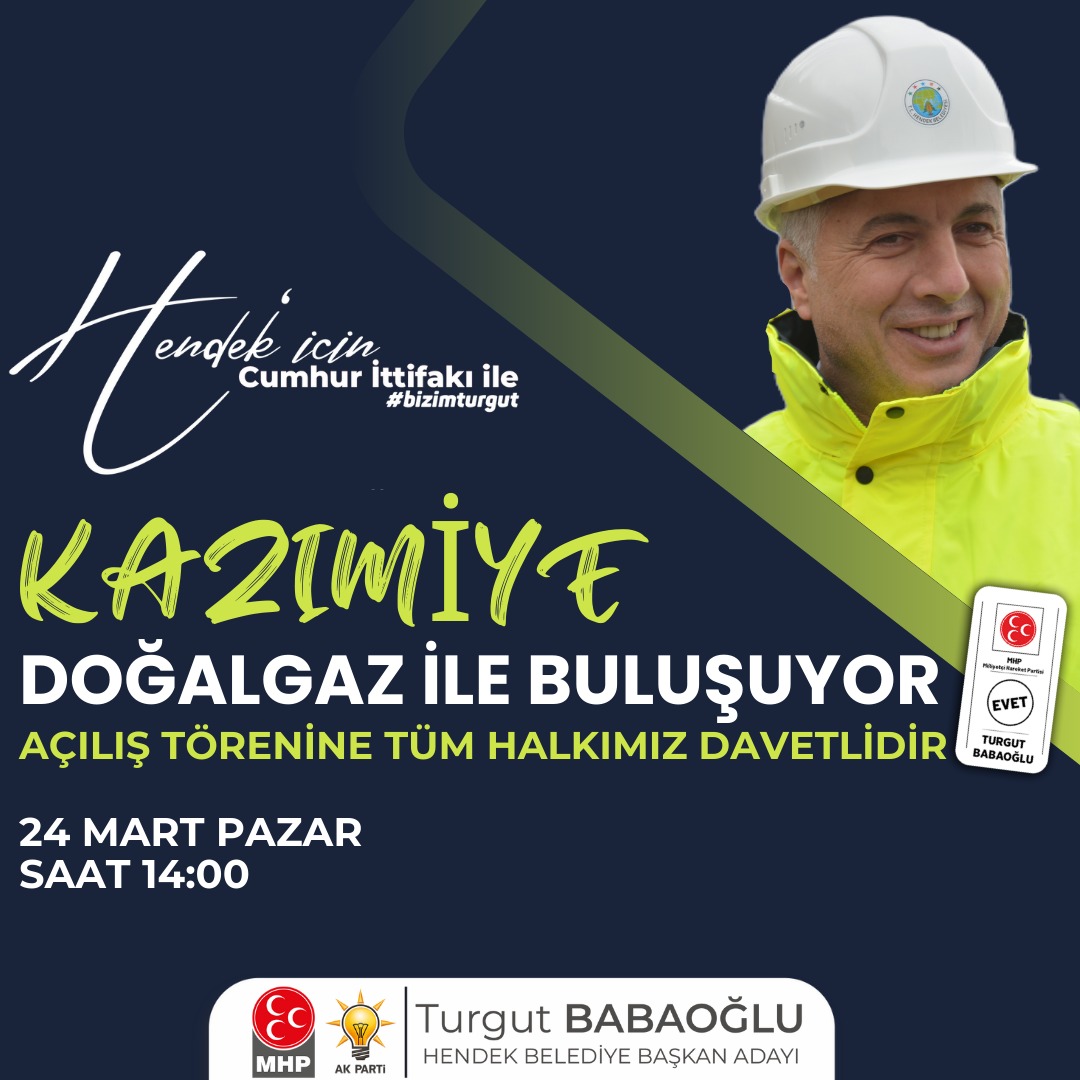 HENDEK’TE İKİ MAHALLENİN DAHA DOĞALGAZ HAYALİ GERÇEK OLUYOR